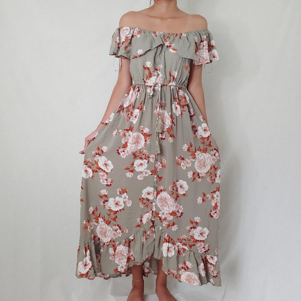 Band of Gypsies - Maxi BOHO Long Dress  Size S